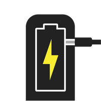 Battery Charges Inside Light