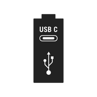 Built-In USB-C Port